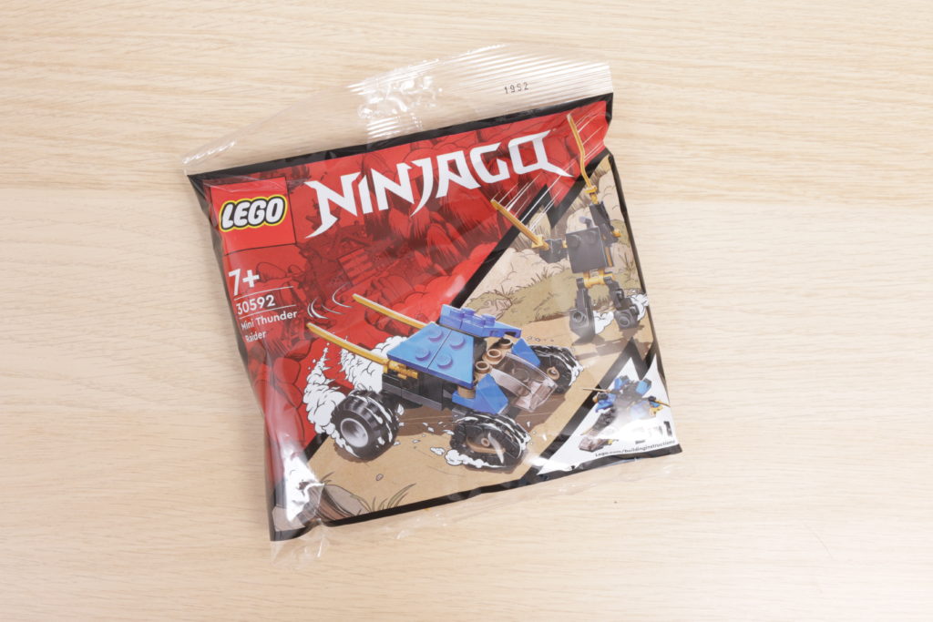 LEGO NINJAGO 30592 Mini Thunder Raider gift with purchase review 1 1024x683