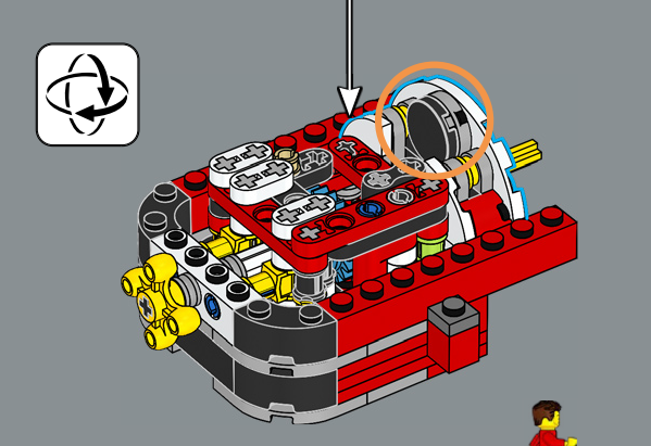 LEGO Ideas 21358 minifigure vending machine instructions mechanism 1