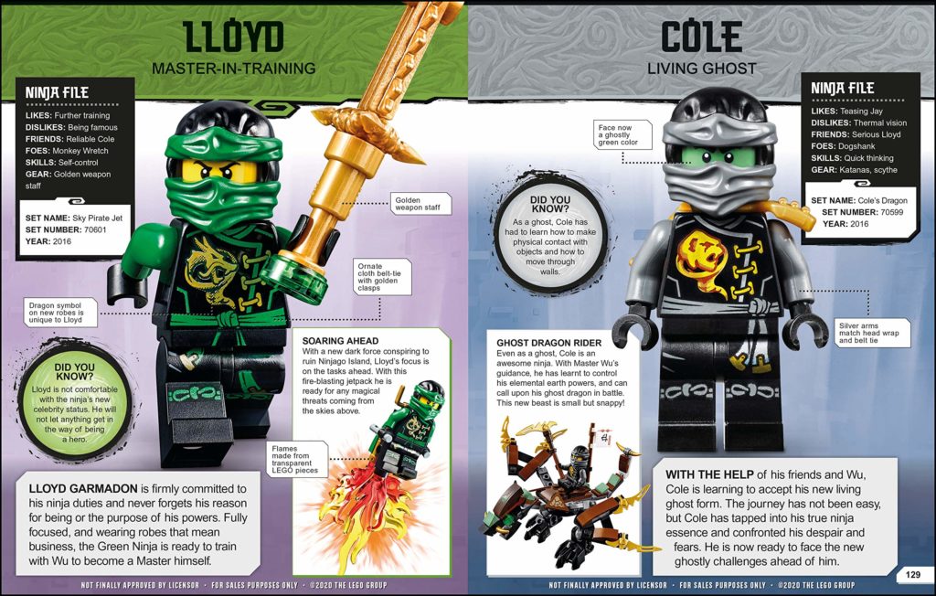LEGO NINJAGO Character Encylopedia 2021 3