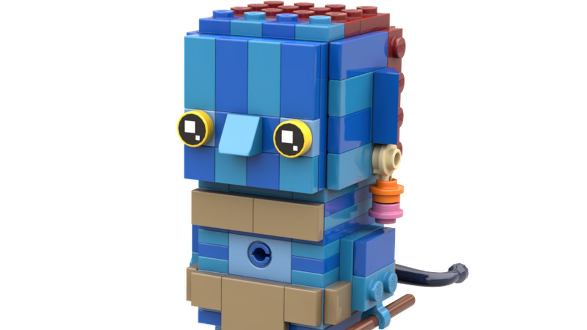 This custom LEGO Avatar BrickHeadz existed before the rumours
