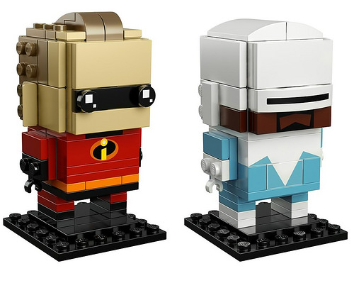 LEGO BrickHeadz 41613 Mr Incredible & Frozone official images
