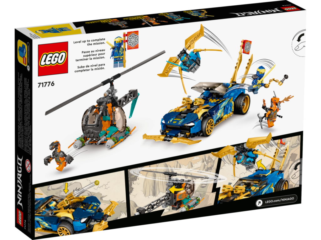 LEGO NINJAGO 71776 Jay and Nyas Race Car EVO 3 1024x768