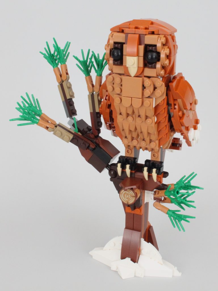 lego creator 3 in 1 31154 forest animals red fox review owl model 11 768x1024