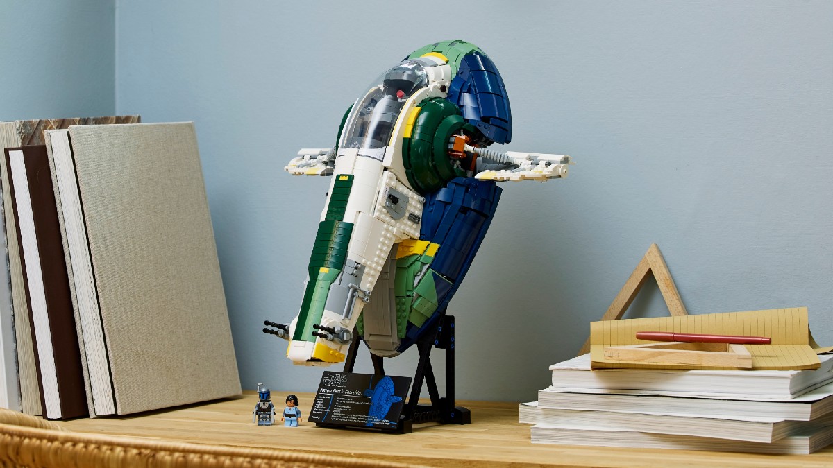 UCS Jango Fett's Starship is a prime example of LEGO maths in action