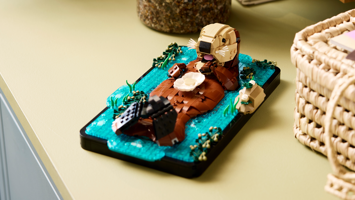 Think the LEGO Otters doesn't include a fan designer reference? Think again
