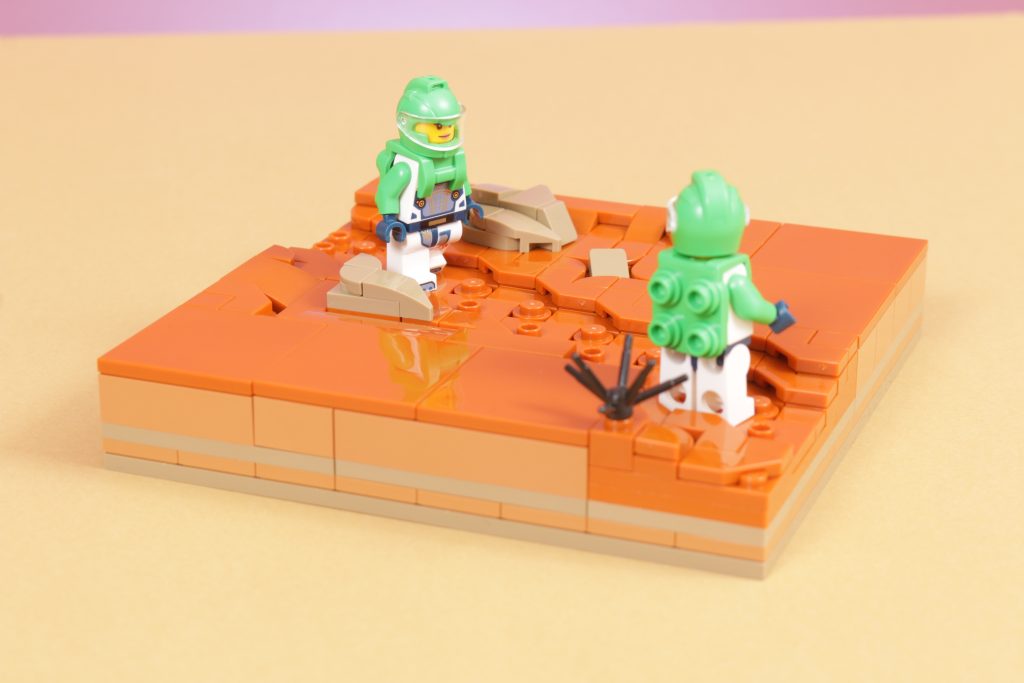 How to LEGO – Building space terrain part I step by step 37 1024x683