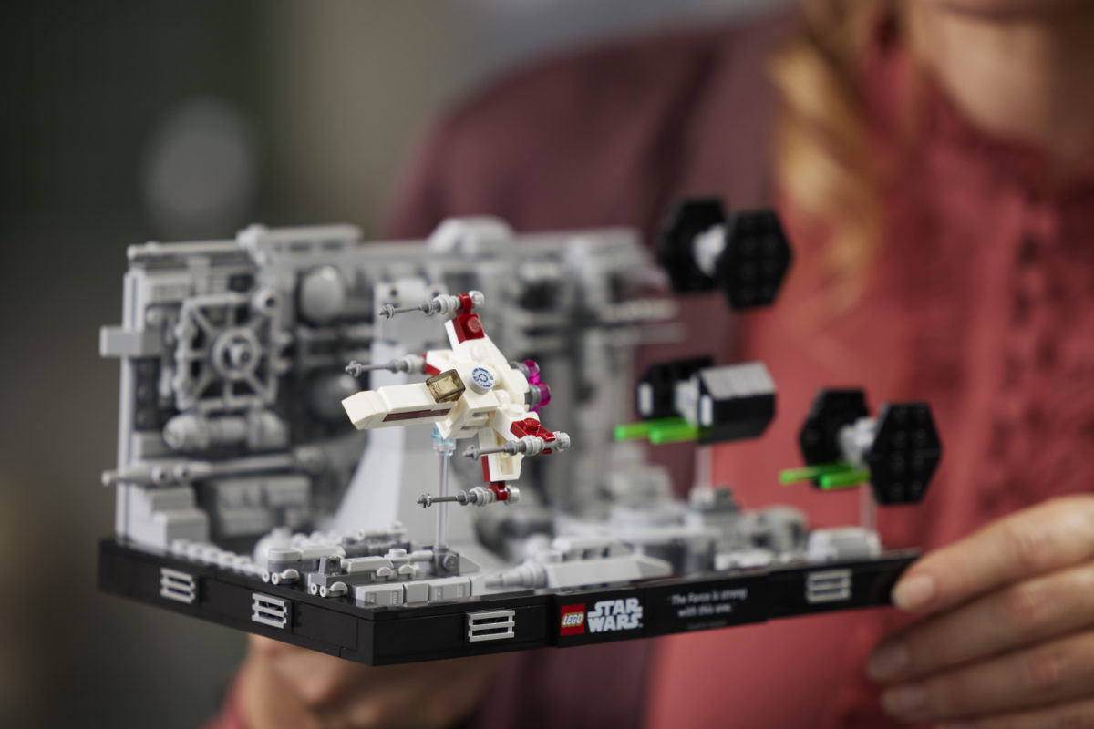 20% off LEGO Star Wars 75329 Death Star Trench Run Diorama at John Lewis