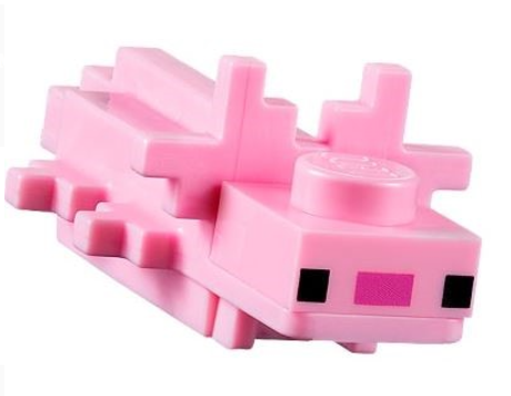 lego minecraft axolotl