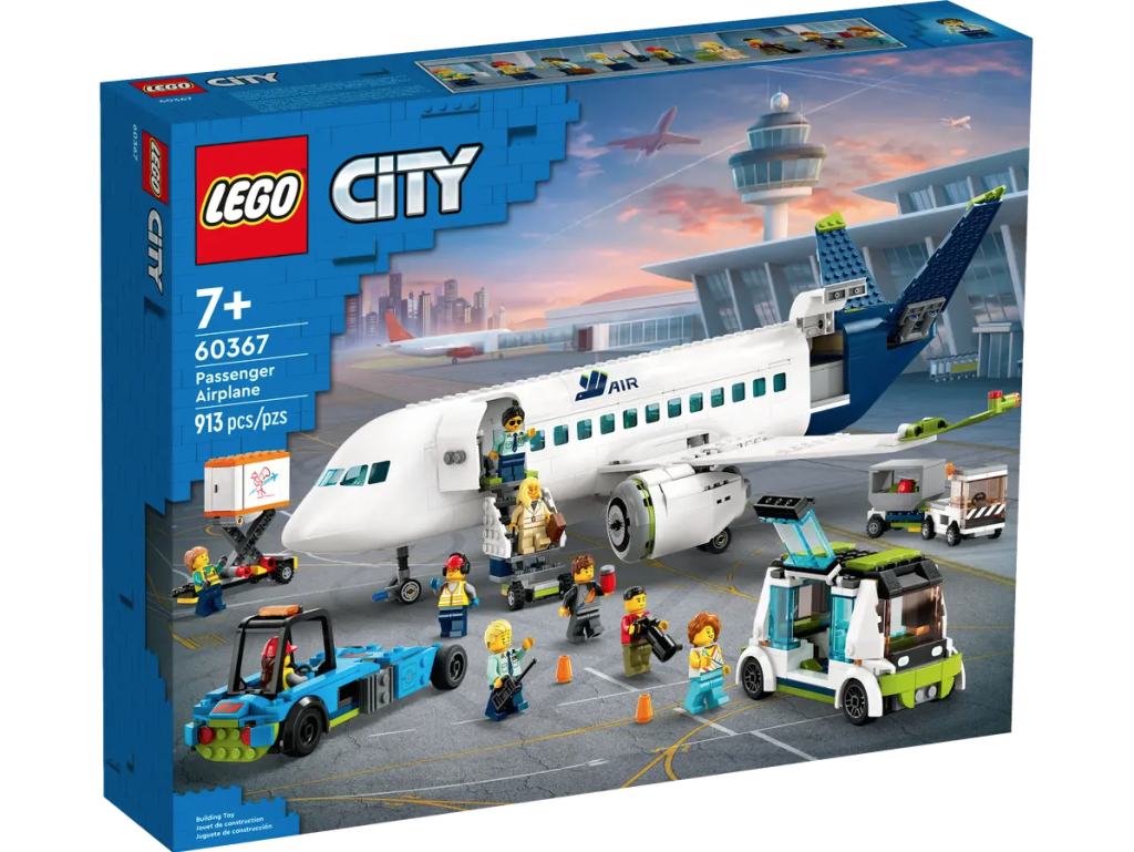 LEGO City 60367 Passenger Airplane box front 1024x769