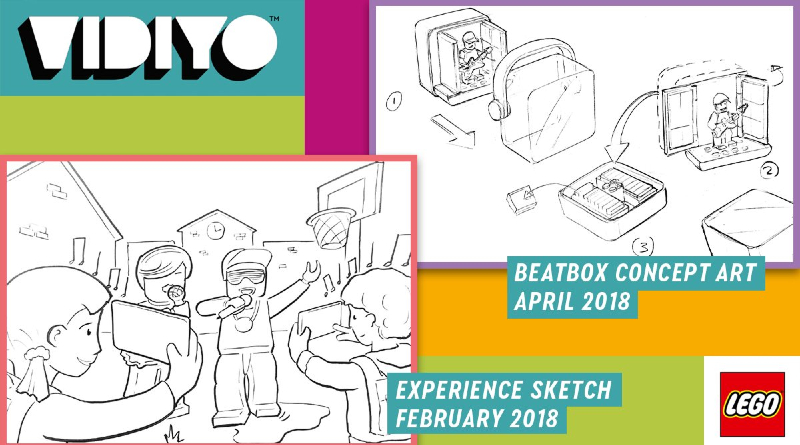 New concept art takes you behind the beats of LEGO VIDIYO