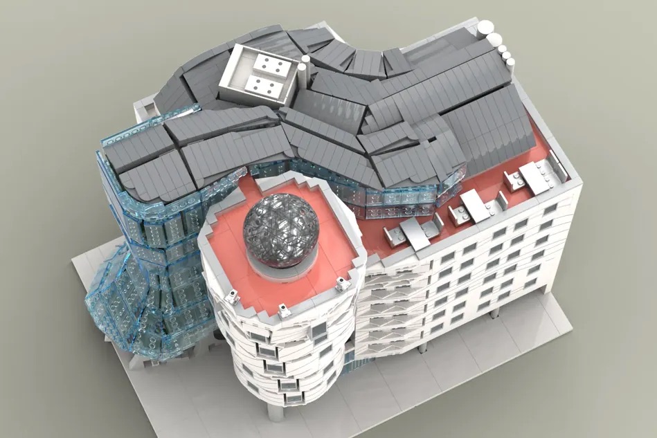 LEGO Ideas Dancing House Prague 9