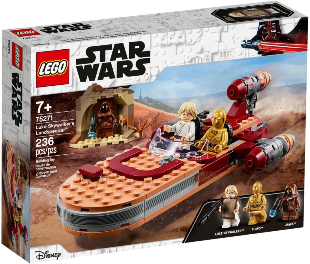 LEGO Star Wars 75271 Luke Skywalkers Landspeeder 1024x872