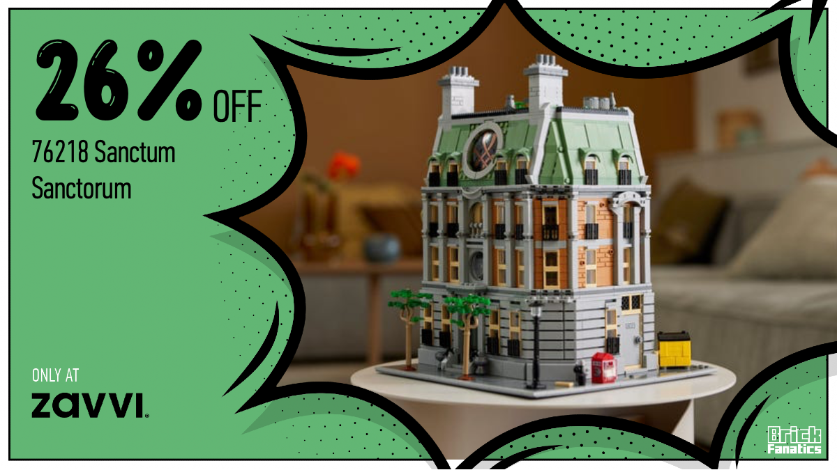 Grab your cape and get £55 off LEGO Marvel 76218 Sanctum Sanctorum at Zavvi