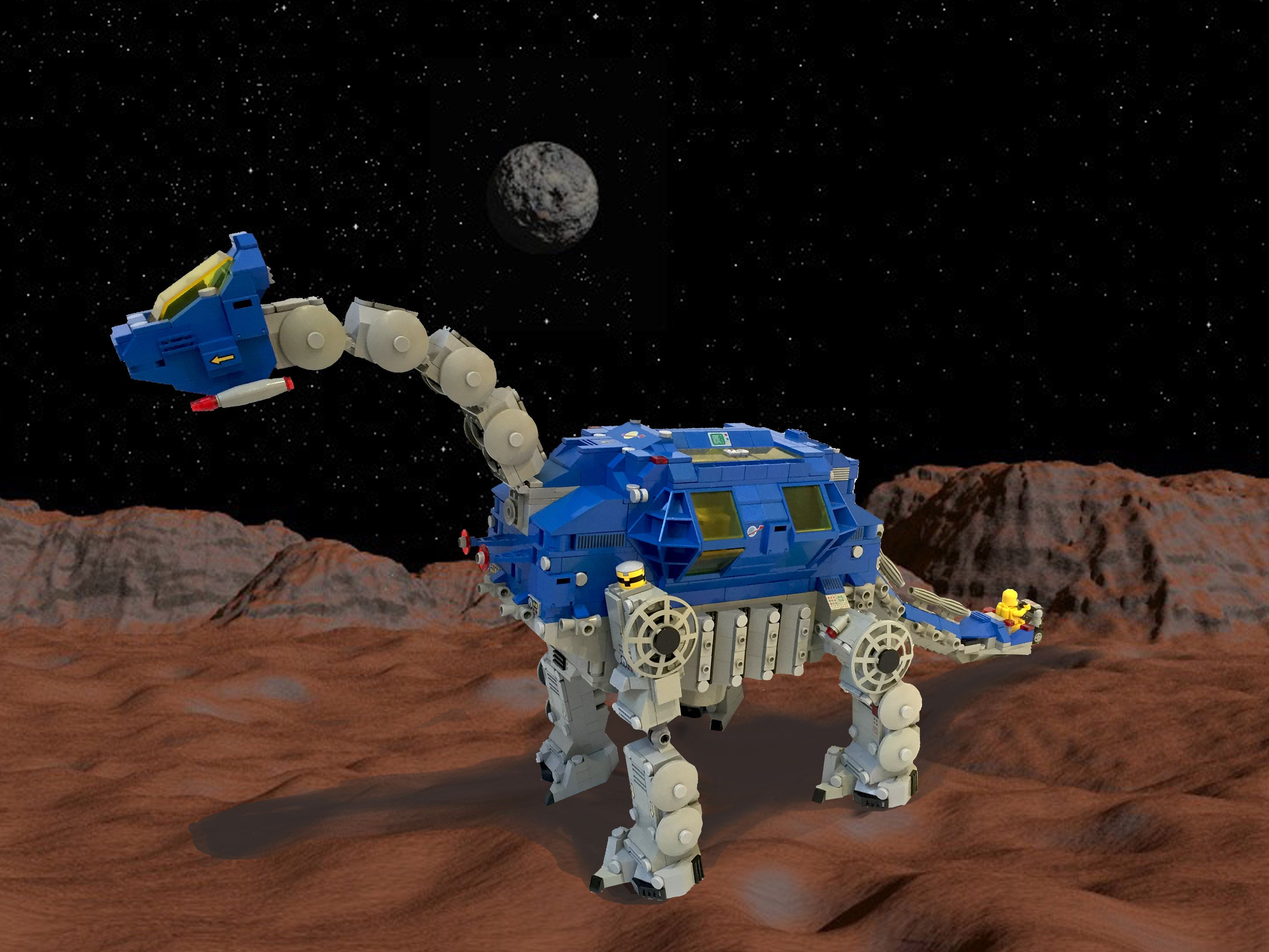 Brick Pic of the Day: Space Brachi0saurus