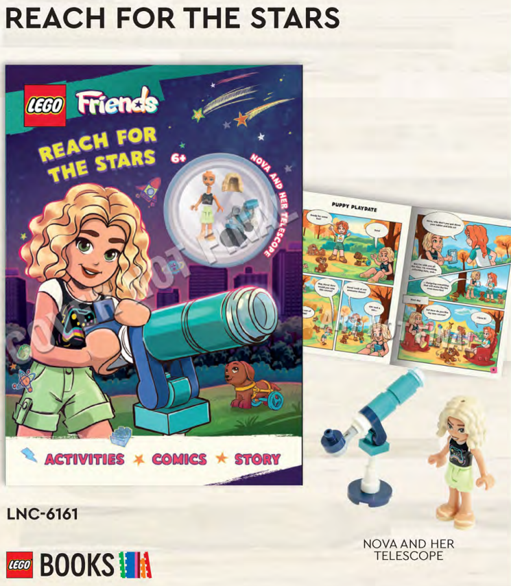 lego friends reach for the stars book