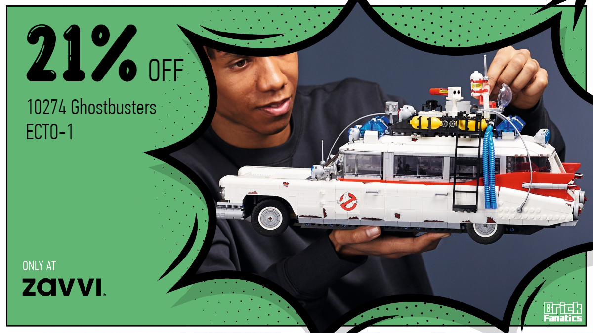 LEGO Icons 10274 Ghostbusters ECTO-1 price dropped in Zavvi's current sale
