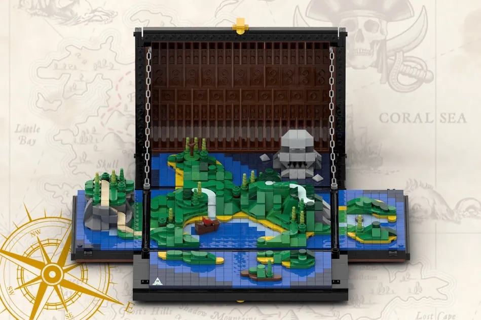 LEGO Ideas Pirate Treasure Chest 4