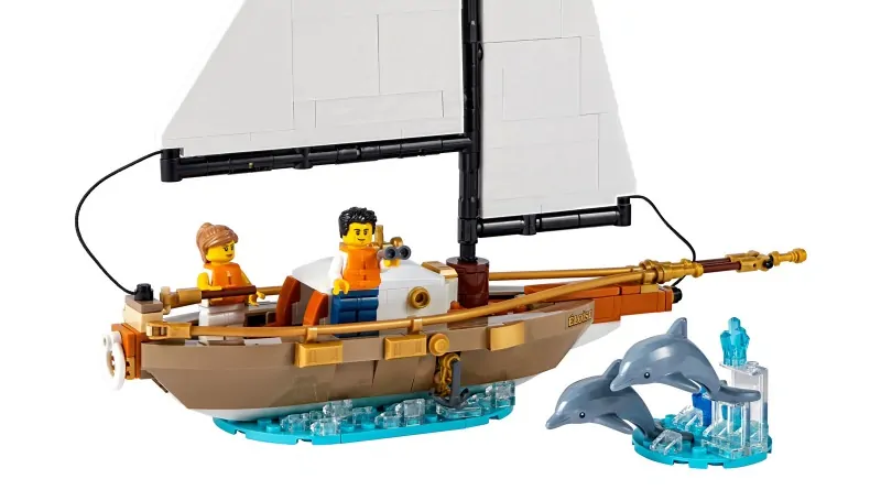 Official images of LEGO Ideas 40487 Sailboat Adventure