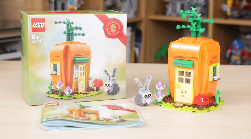 LEGO 40449 Easter Bunny’s Carrot House GWP review