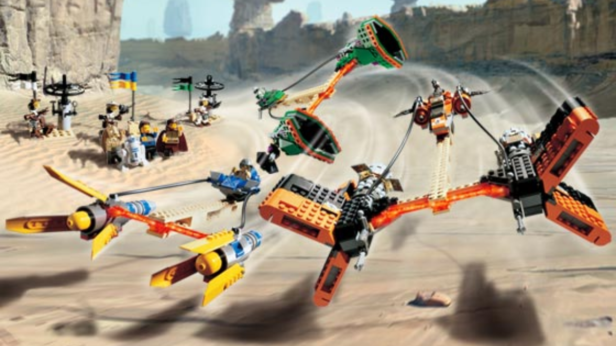 We want a complete LEGO Star Wars Podracer collection in 2024 