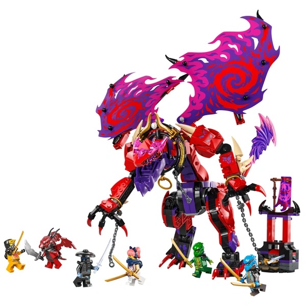 LEGO NINJAGO 71832 Thunderfang Dragon of Chaos 5