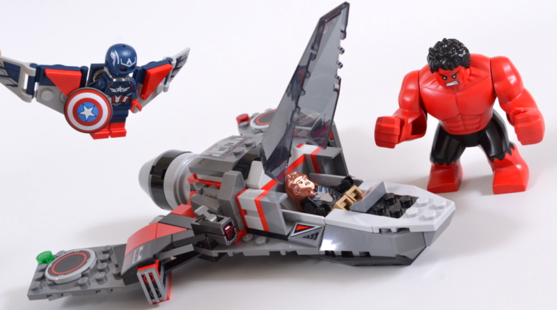 LEGO Marvel 76292 Captain America vs. Red Hulk Battle review