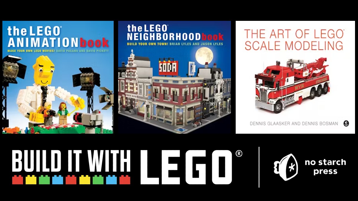 Grab up to 20 LEGO books and support charity with Humble Bundle