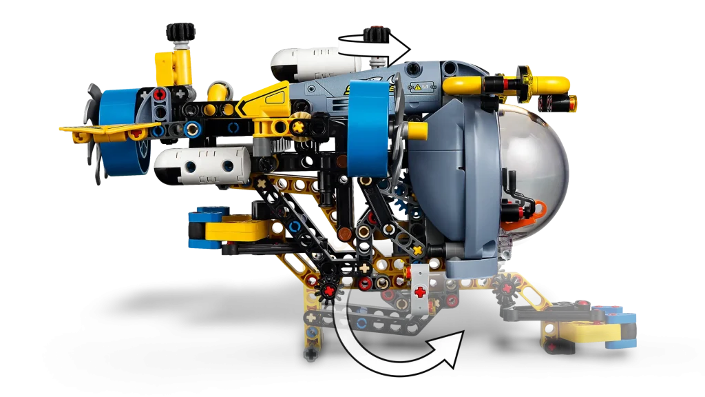 LEGO Technic 42201 Deep Sea Research Submarine 7 1024x576