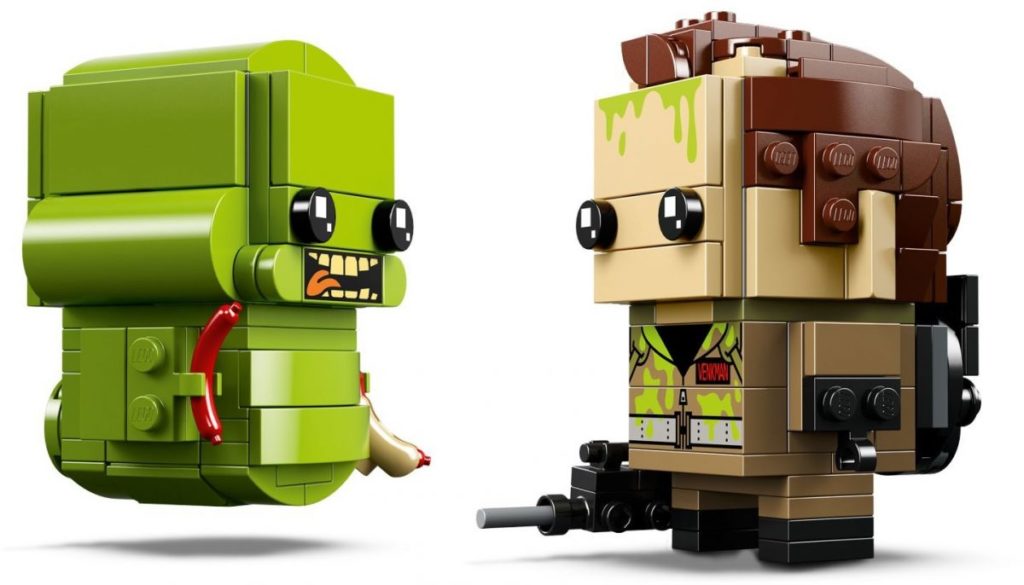 LEGO BrickHeadz Ghostbusters 41622 Peter Venkman & Slimer available now