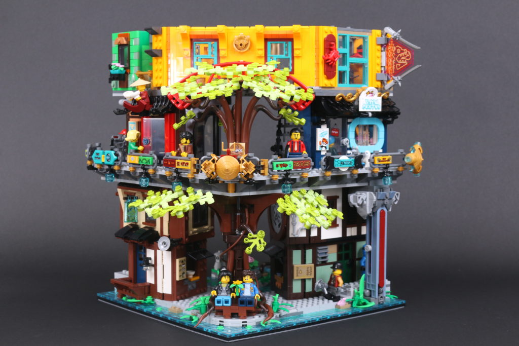 LEGO NINJAGO 71741 NINJAGO City Gardens review 80