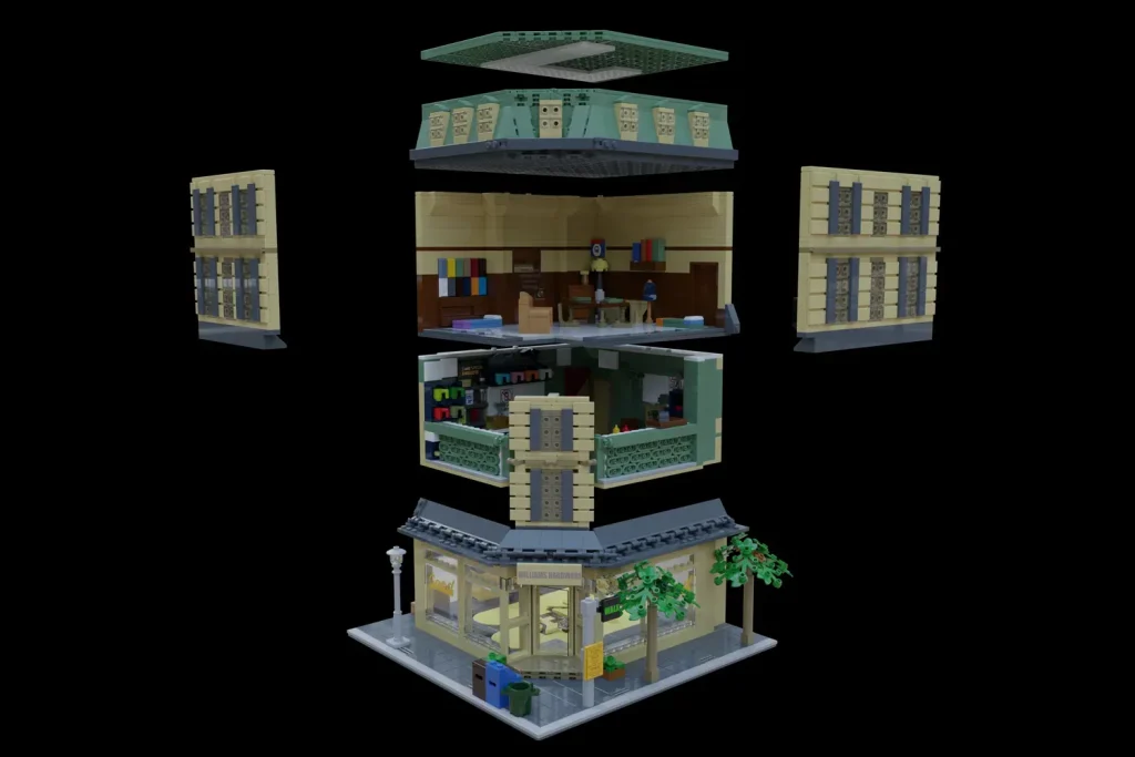 LEGO Ideas Lukes Diner Modular – Gilmore Girls 1 1024x683