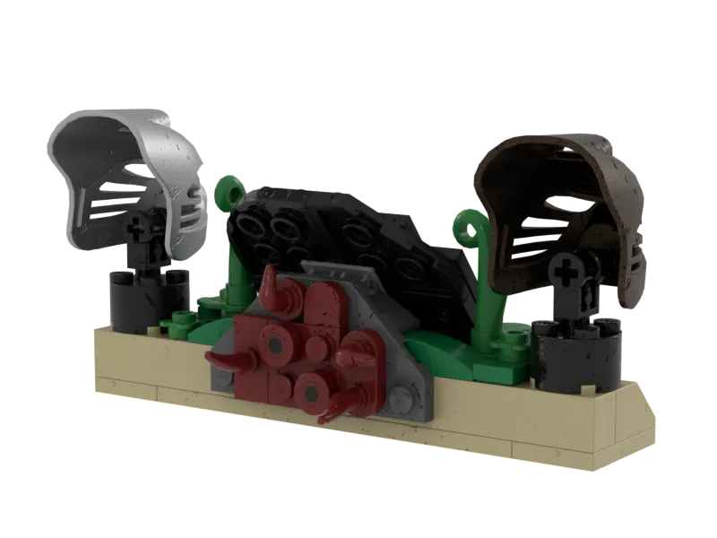 LEGO Ideas Mata Nui Rises BIONICLE Tribute Set 7