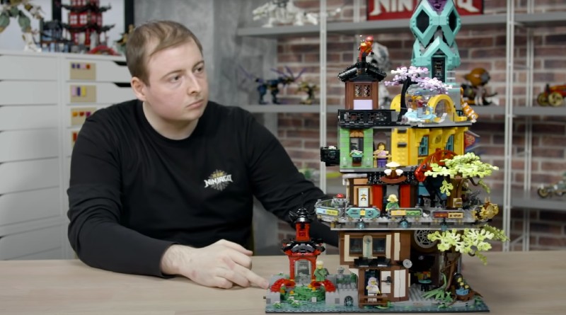 Get the inside scoop on LEGO 71741 NINJAGO City Gardens in new designer video