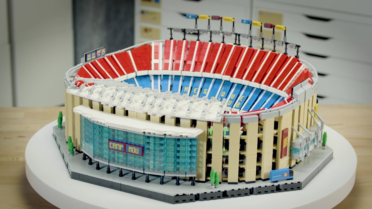 LEGO for Adults 10284 Camp Nou – FC Barcelona designer video revealed