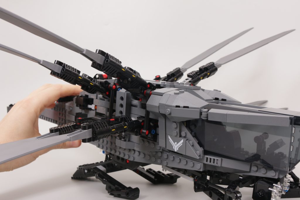 LEGO Icons 10327 Dune Atreides Royal Ornithopter review 29 1024x683
