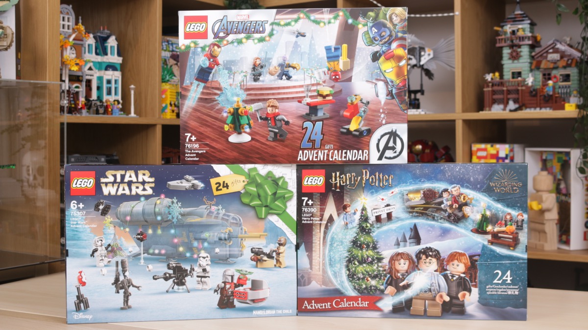 Win one of three LEGO 2021 advent calendars, just in time for December