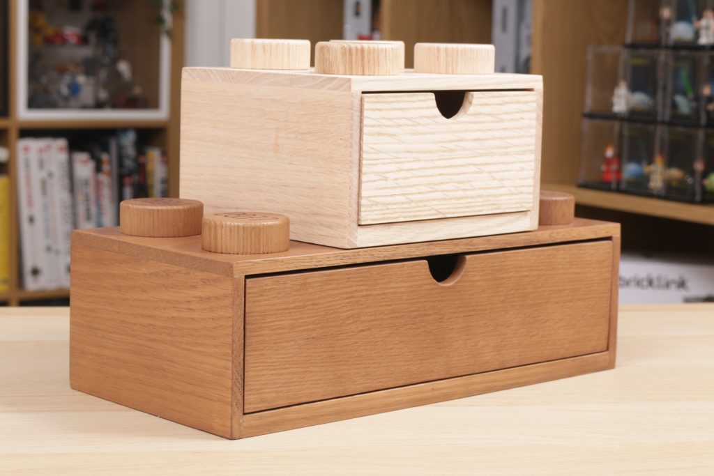 LEGO Room Copenhagen Wooden Desk Drawer 2x2 and 2x4 review 51 1024x683