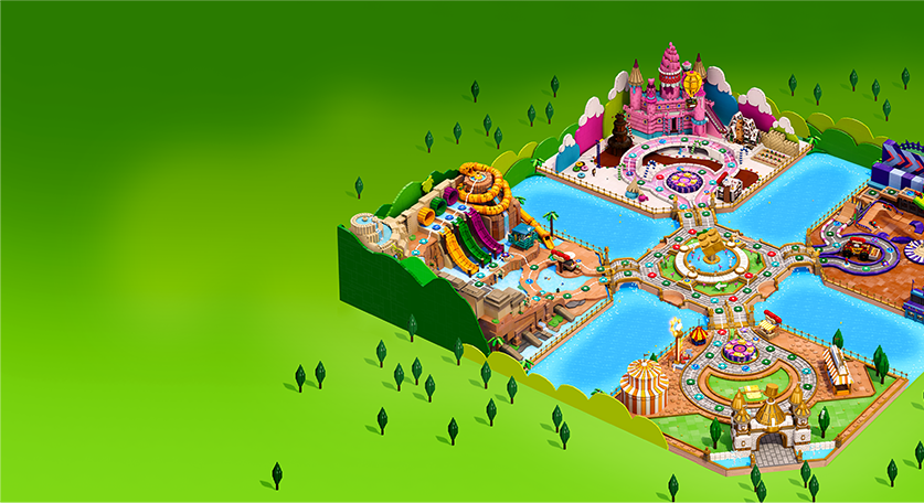 lego party theme park zone