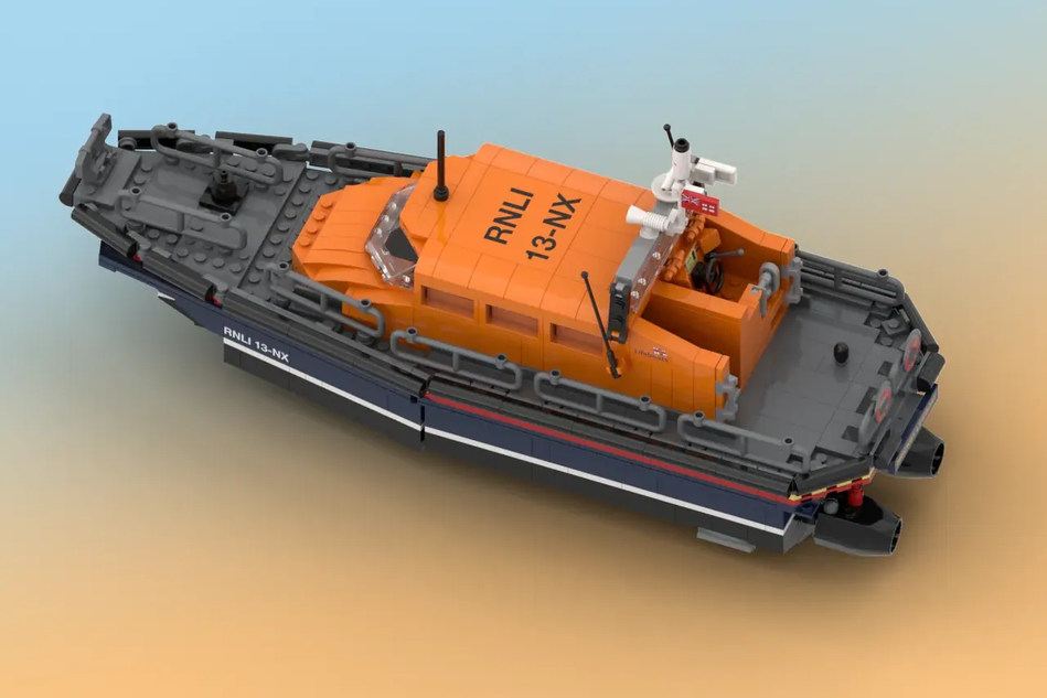 LEGO Ideas of RNLI Shannon Class Lifeboat 10