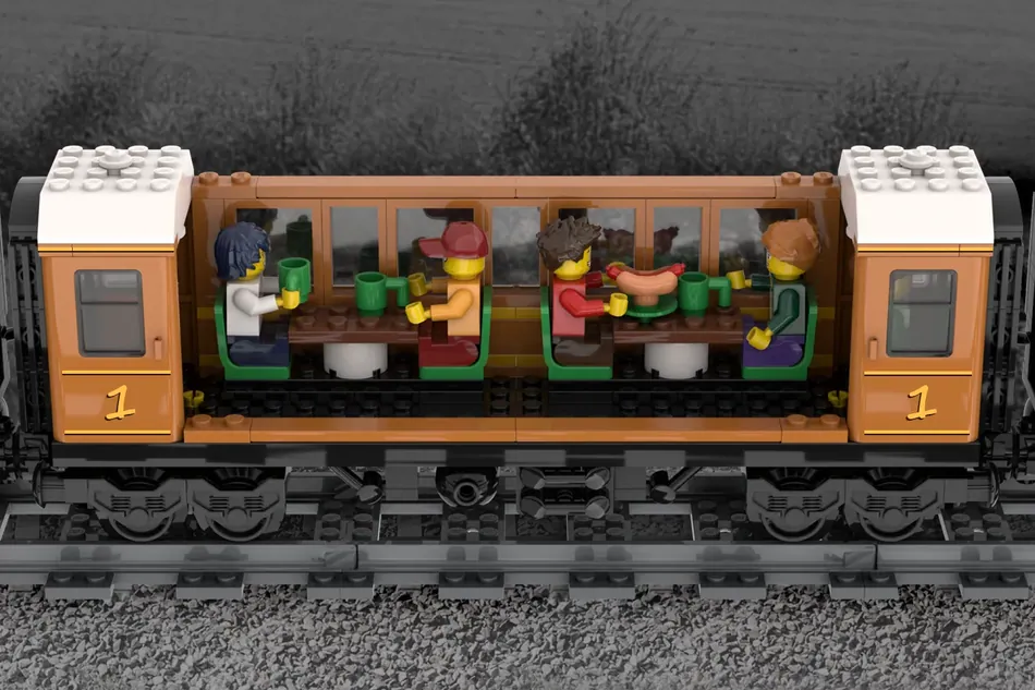 LEGO Ideas Flying Scotsman LNER Class A3 4472 4 6 2 Pacific Steam Locomotive 7
