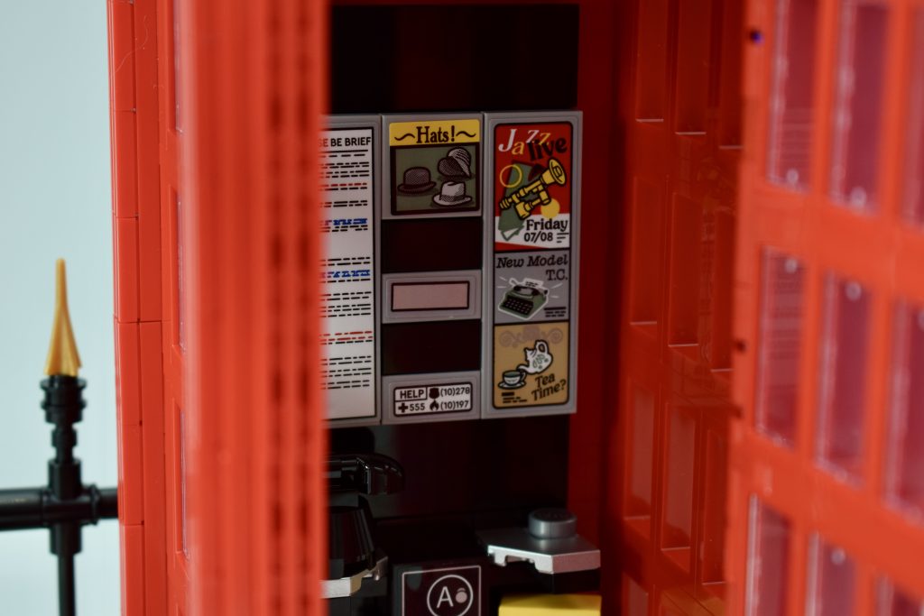 LEGO Ideas 21347 Red London Telephone Box review 22 1024x683