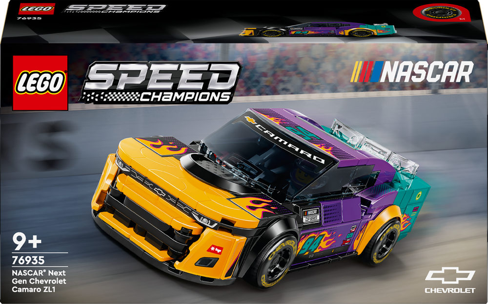 lego 76935 nascar next gen chevrolet camaro ZL1