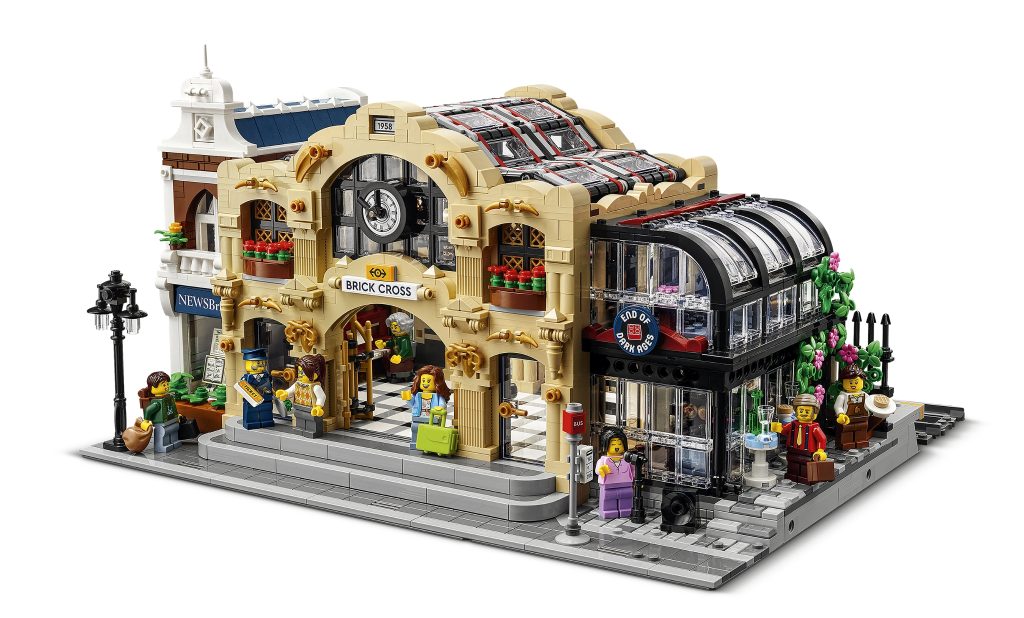LEGO BrickLink Designer Program Series 2 Brick Cross Train Station 1 1024x618