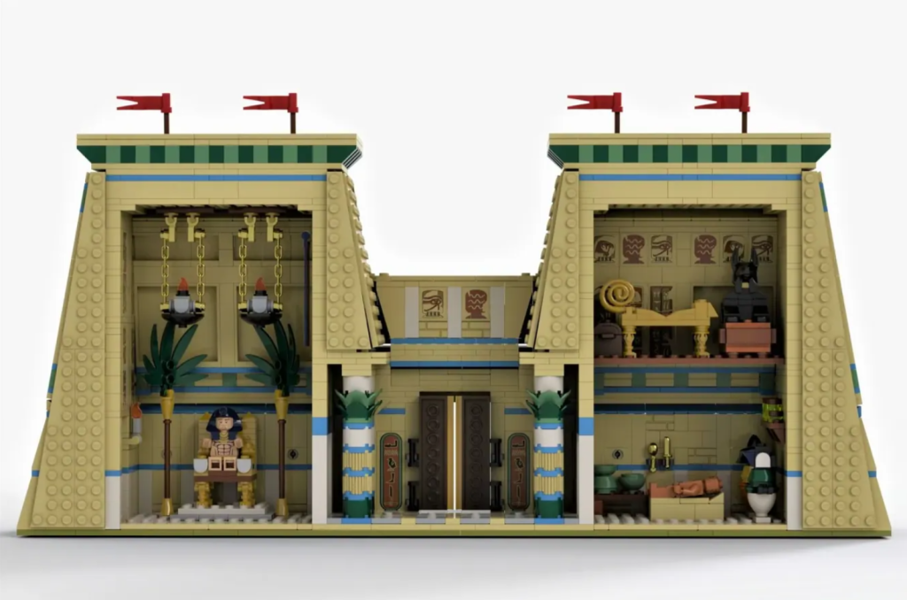 lego ideas ancient egyptian temple GJC15344 2 1024x678