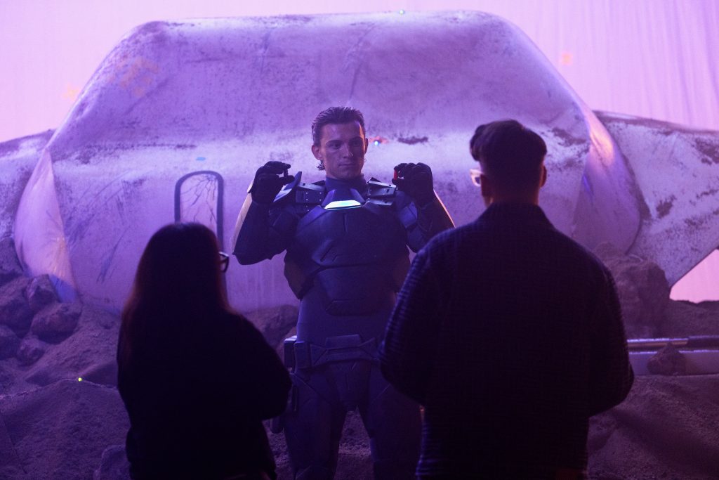 Tom Holland and Los Perez behind the scenes in new short film by the LEGO Group 1024x683