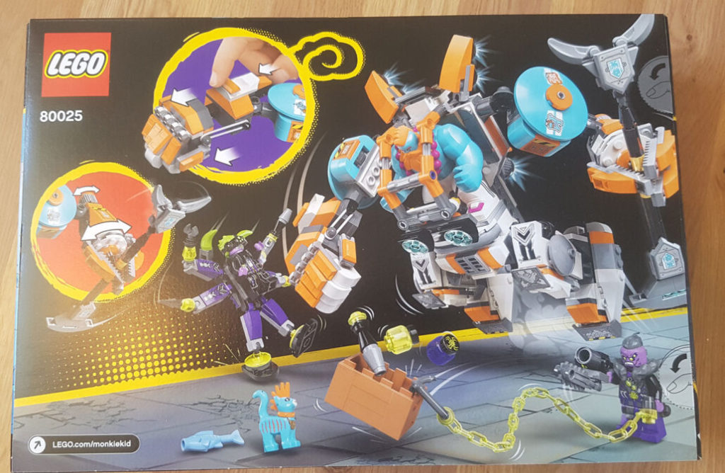LEGO Monkie Kid 80025 Sandys Power Loader Mech 2
