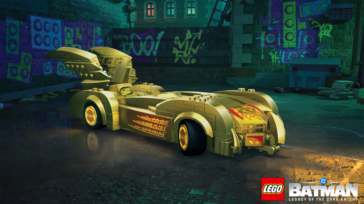 LEGO Batman  Legacy of the Dark Knight Batman Robin Batmobile Gold 1200x675