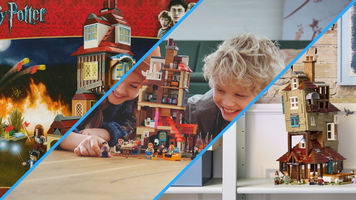 LEGO Harry Potter 76437 The Burrow Collectors’ Edition comparison 