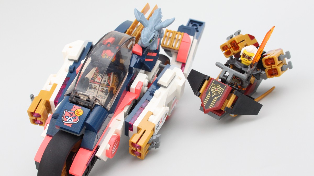 LEGO NINJAGO 71792 Sora's Transforming Mech Bike Racer review