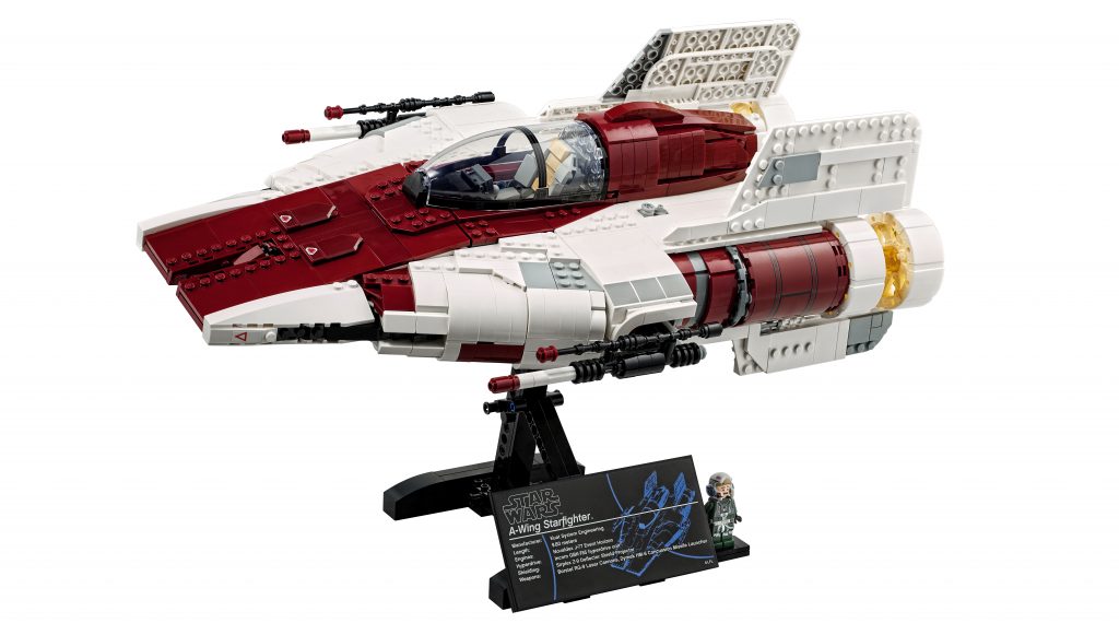 LEGO Star Wars Ultimate Collector Series 75275 A-wing Starfighter revealed